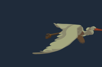 Гифки с днём белых Журавлей 22 Октября 2023