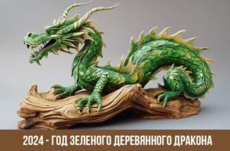 Красивые картинки с Новым Годом зелёного Дракона 2024 (150 фото)