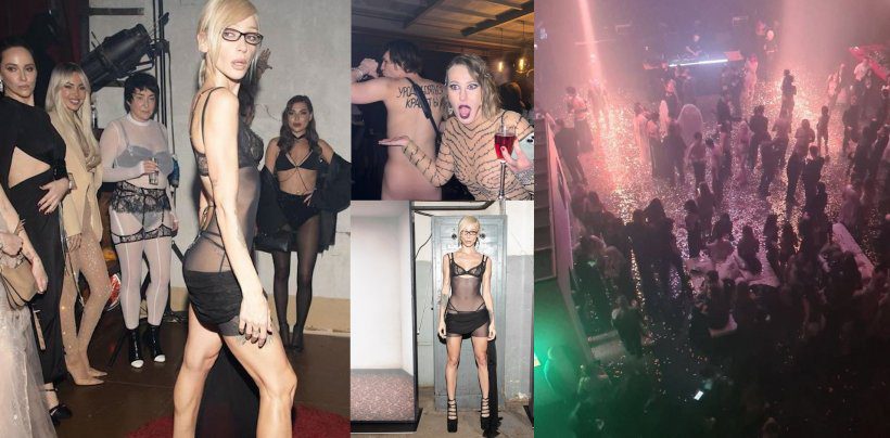 Скандальная "Голая" вечеринка Ивлеевой (Слитые в сеть 98 фото + видео "знаменитостей")