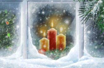 Гифки Новогодние - Рождественские Свечи (30 gif картинок)