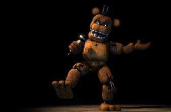 Гифки с Фредди Фазбером (30 gif картинок фнаф, аниматроники, скример)