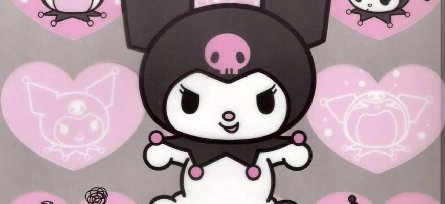 Гифки в стиле Куроми из аниме сериала Onegai My Melody (60 gif картинок)