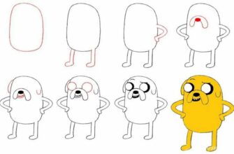 Лёгкие детские рисунки для срисовки карандашом (60 фото)