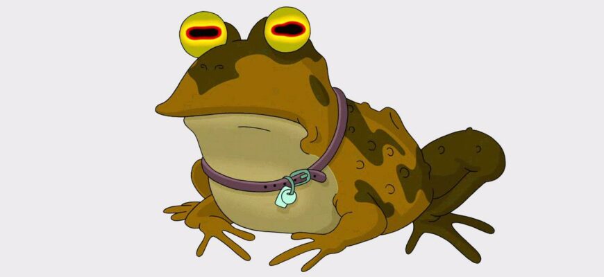 Гифки с гипножабой из Футурамы (10 gif картинок)