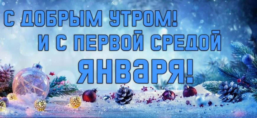 Картинки с первой Средой Января (Нового года 2025!)