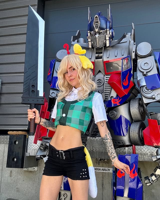 Косплеерша Анна "superd0ne" Ульманн (30 фото слитых в сеть)