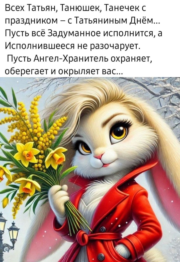 Картинки на Татьянин день 25 Января 2025